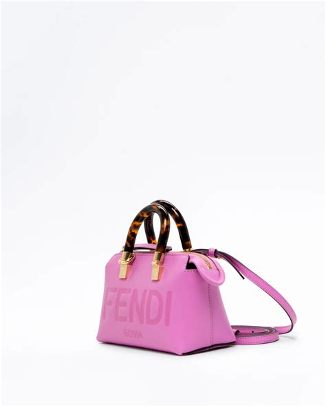 fendi mini by the way boston bag|fendi small shoulder bag.